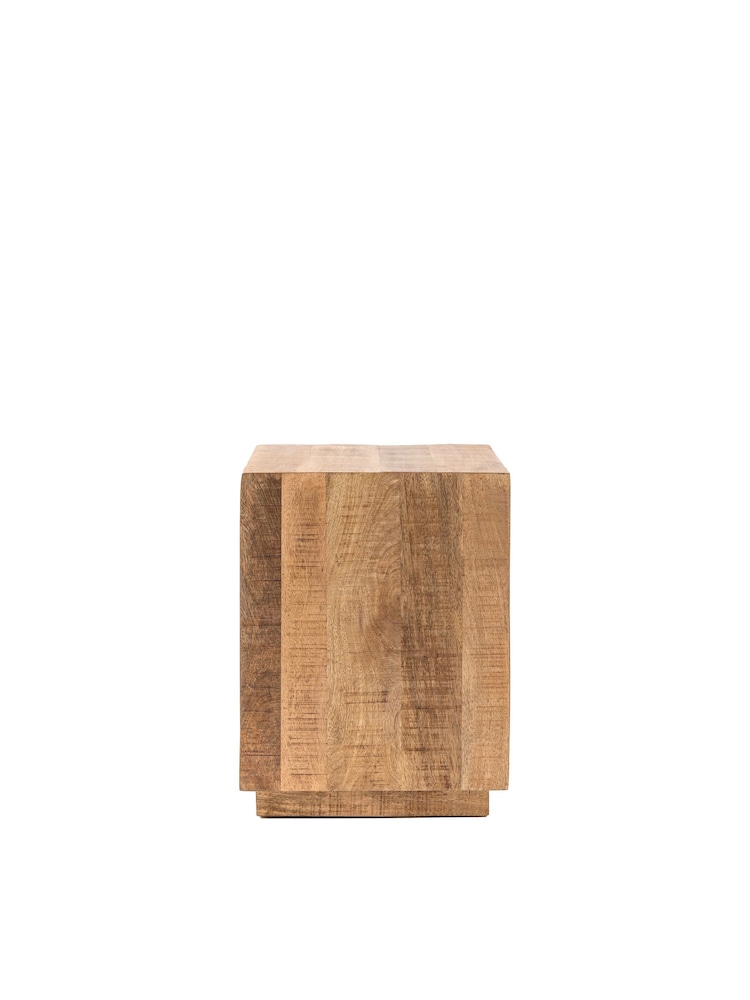 Gallery Home Natural Millom Side Table - Image 4 of 4