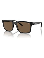 Armani Exchange Ax4145S Rectangle Black Sunglasses - Image 2 of 5