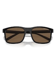 Armani Exchange Ax4145S Rectangle Black Sunglasses - Image 5 of 5