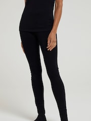 Mountain Warehouse Black Merino II Womens Thermal Trousers - Image 1 of 5