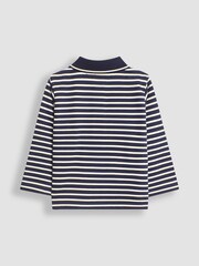 JoJo Maman Bébé Navy 2-Pack Polo Shirts - Image 5 of 5