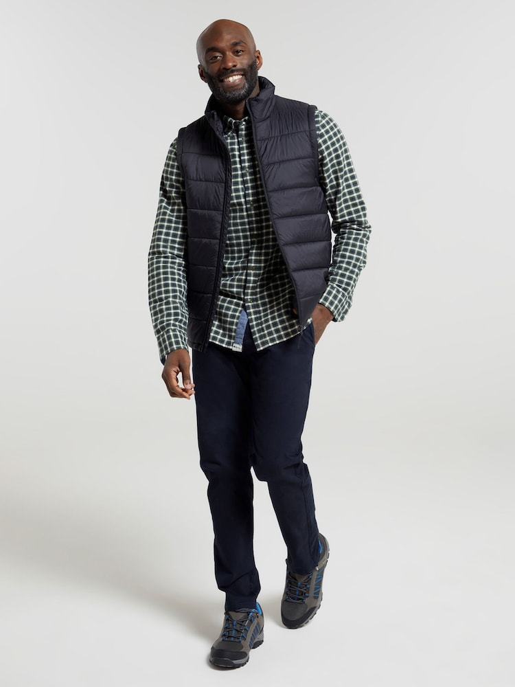 Mountain Warehouse Black Mens Essentials Padded Gilet - Image 1 of 4