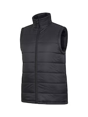 Mountain Warehouse Black Mens Essentials Padded Gilet - Image 3 of 4