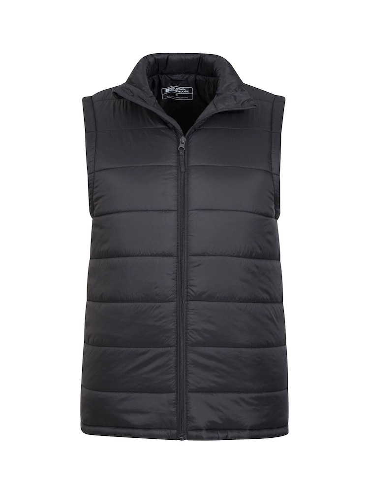 Mountain Warehouse Black Mens Essentials Padded Gilet - Image 4 of 4