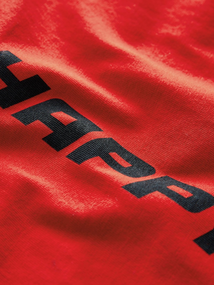 Red Licensed Sonic Christmas 100% Cotton T-Shirt (3-16yrs) - Image 5 of 5