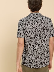 White Stuff Black Monkey Printed Shirt - Image 2 of 7
