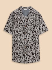 White Stuff Black Monkey Printed Shirt - Image 5 of 7