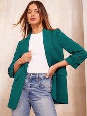 Friends Like These Green Edge To Edge Blazer - Image 1 of 4