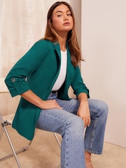 Friends Like These Green Edge To Edge Blazer - Image 2 of 4