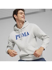Puma SQUAD Grey Mens Hoodie - Image 1 of 4
