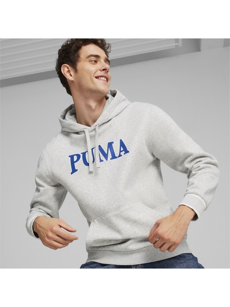 Puma SQUAD Grey Mens Hoodie - Image 1 of 4