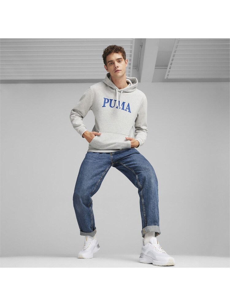 Puma SQUAD Grey Mens Hoodie - Image 2 of 4