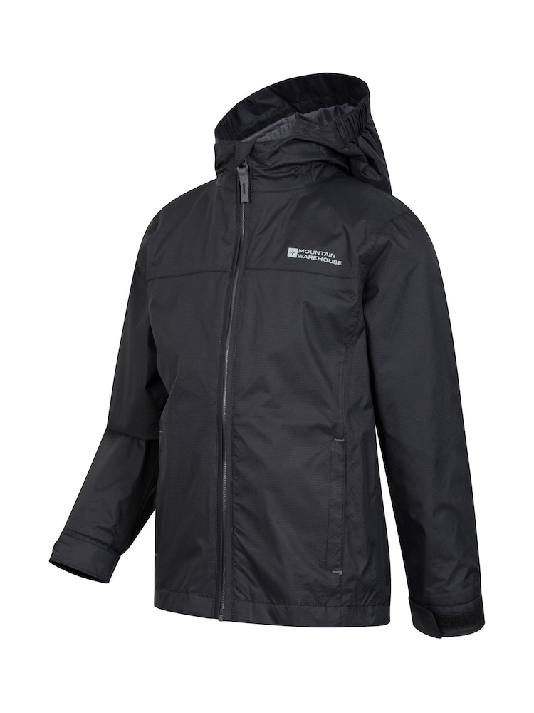 Mountain Warehouse Black Kids Torrent Waterproof Jacket - Image 1 of 1