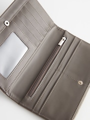 Grey Large Ring Detailed Purse - Image 3 of 5