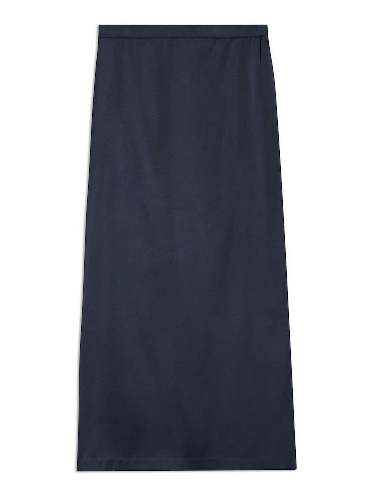 Albaray Blue Satin Skirt - Image 6 of 6