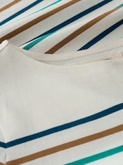 Seasalt Cornwall Multi Striped Sailor T-Shirt - Image 5 of 5