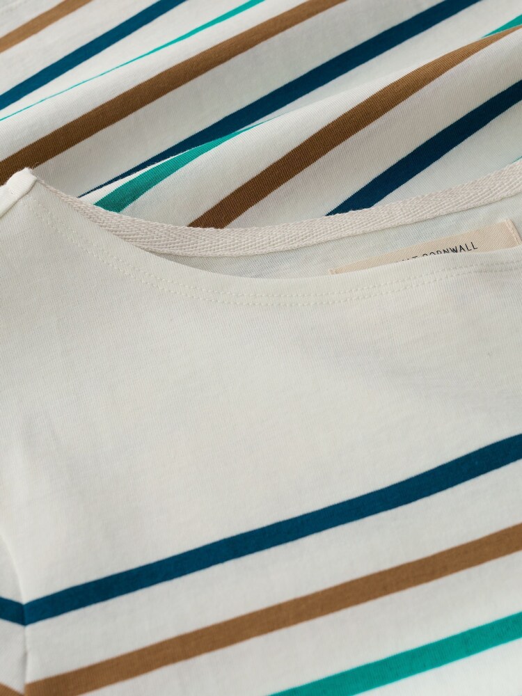 Seasalt Cornwall Multi Striped Sailor T-Shirt - Image 5 of 5