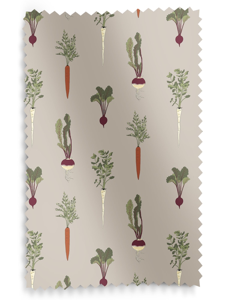 Sophie Allport Grey Homegrown Made to Measure 100% Cotton Curtains - Image 6 of 6