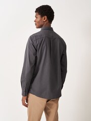 Crew Clothing Classic Fit Garment Dyed Oxford 100% Cotton Shirt - Image 2 of 5