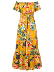 Joe Browns Bardot-Maxikleid mit tropischem Print - Bild 7 von 7