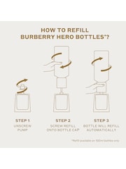 BURBERRY Hero Parfum for Men Refill - Image 5 of 5