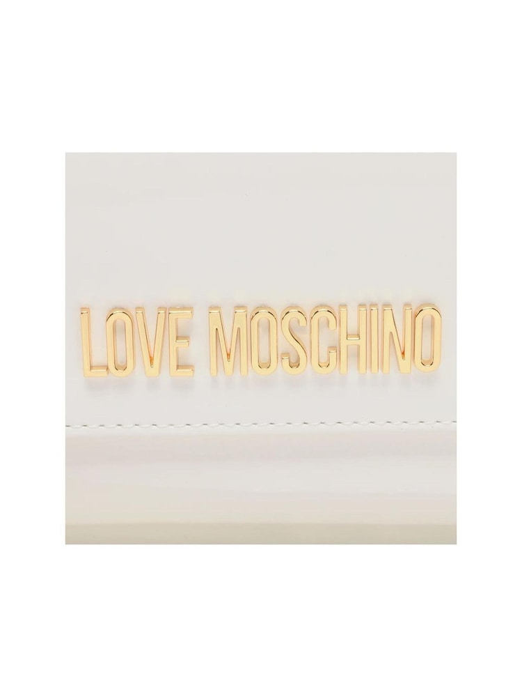 Love Moschino FAUX Leather Crossbody White Bag - Image 4 of 4