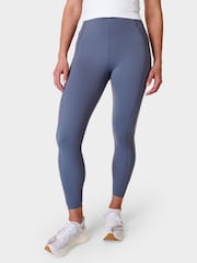Sweaty Betty Endless Blue 7/8 Length Power UltraSculpt High Waist Workout Leggings - Image 1 of 7