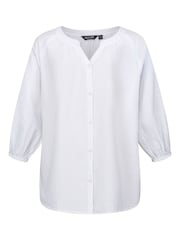 Regatta Cream Long Sleeve Button Shirt - Image 5 of 7