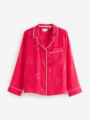 أسود - بيجامة ستان جاكار من B By Ted Baker - صورة 10 من 13