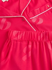 أسود - بيجامة ستان جاكار من B By Ted Baker - صورة 12 من 13