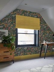Graham & Brown Green Wallflower Wallpaper Wallpaper Sample - Image 1 of 3