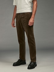 Rjava - Manšestrske hlače chino - Slika 1 iz 10