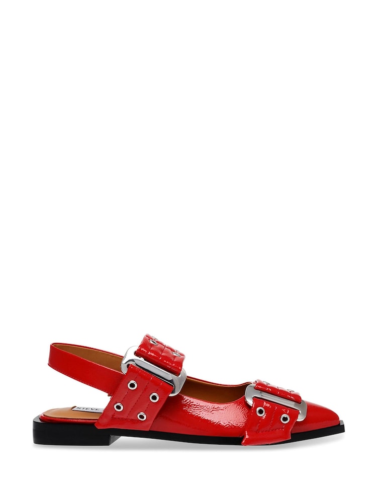 rdeča - Steve Madden Grand Avenue Buckle Slingback čevlji - Slika 1 iz 8 rdeča - Steve Madden Grand Avenue Buckle Slingback čevlji - Slika 1 iz 8