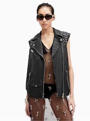 AllSaints Grey Billie Jacket - Image 1 of 10