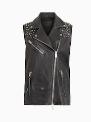 AllSaints Grey Billie Jacket - Image 10 of 10