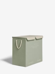 Sage Green Country  Laundry Sorter Basket - Image 4 of 5