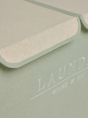 Sage Green Country  Laundry Sorter Basket - Image 5 of 5
