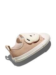 Converse Brown Chuck Taylor Teddy Easy On 1V Trainers - Image 5 of 12