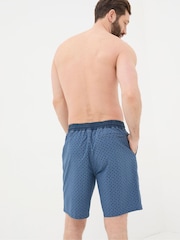 FatFace Camber Blue Star Fish Swim Shorts - Image 2 of 5