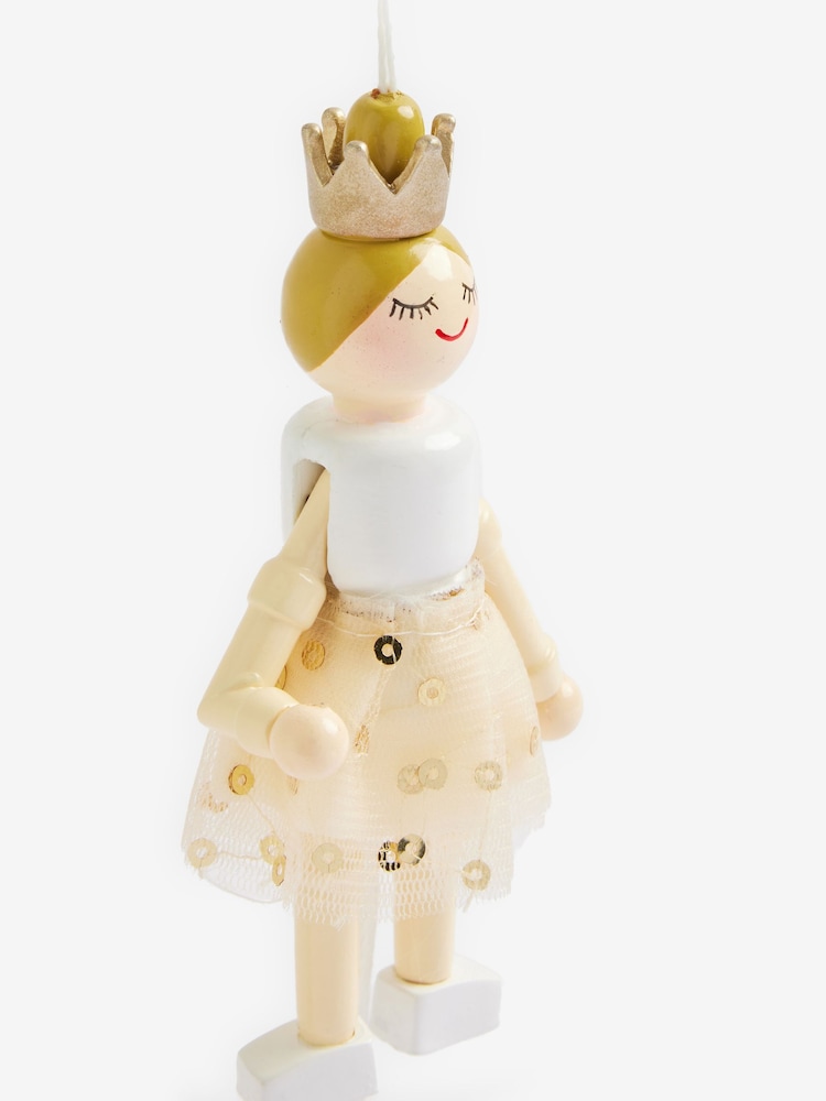 Gold Sugar Plum Fairy Christmas Bauble - Image 5 of 5