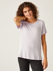 Violet - Regatta Ballyton Mânecă scurtă Sports Tricou - Image 1 of 7