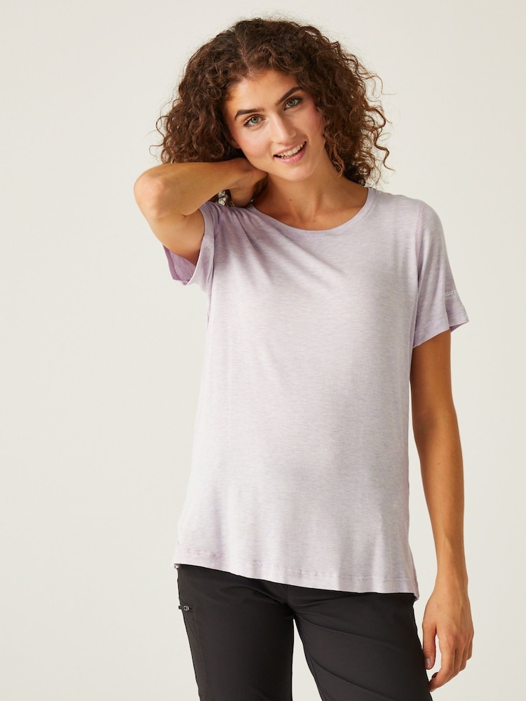 Violet - Regatta Ballyton Mânecă scurtă Sports Tricou - Image 1 of 7