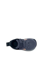Nike Grey Pink Infant Star Runner 4 Trainers - Image 3 of 4