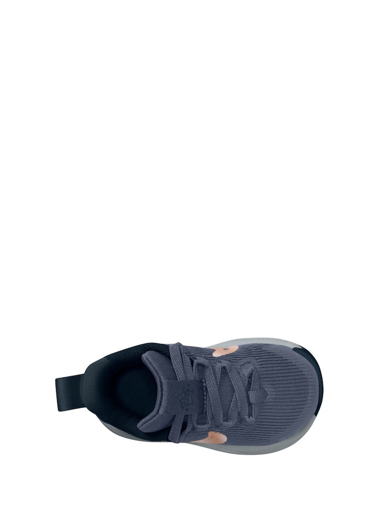 Nike Grey Pink Infant Star Runner 4 Trainers - Image 3 of 4
