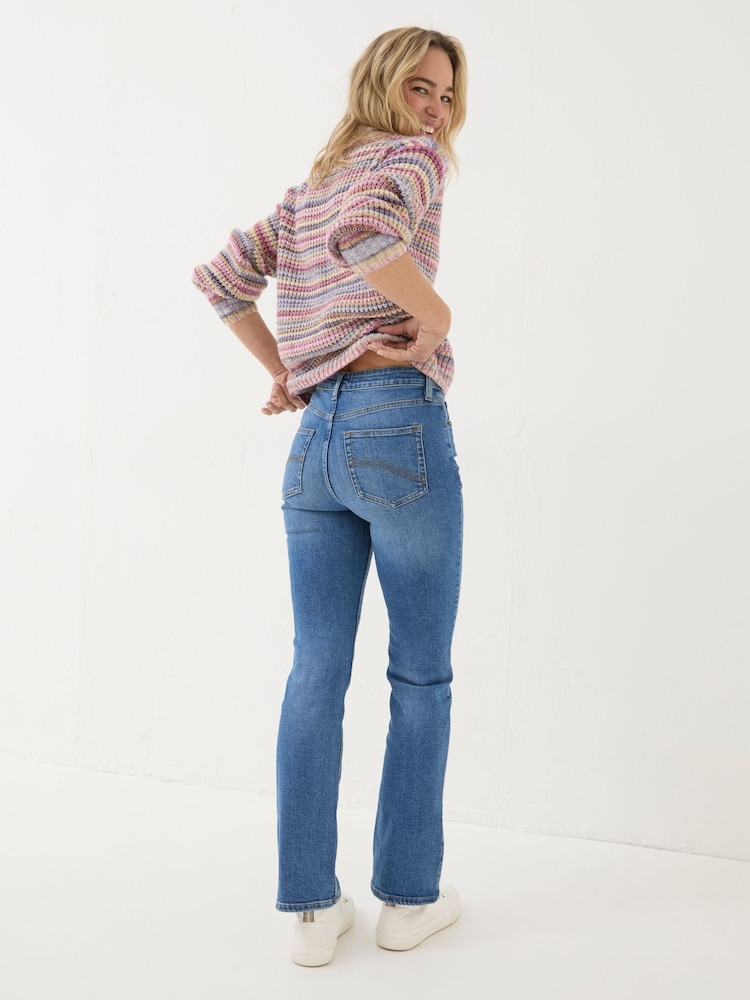 FatFace Brooke Denim Vintage Bootcut Jeans - Image 2 of 6