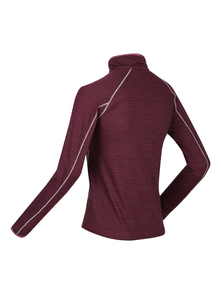 Regatta Purple Womens Yonder Half Zip Fleece - Image 7 of 7