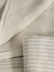 Set of 2 Natural Bronx Stripe Terry Tea Towels - Image 4 of 5