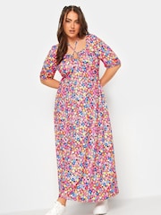 Vestido largo con lazo Limited de Yours Curve - Imagen 1 de 4
