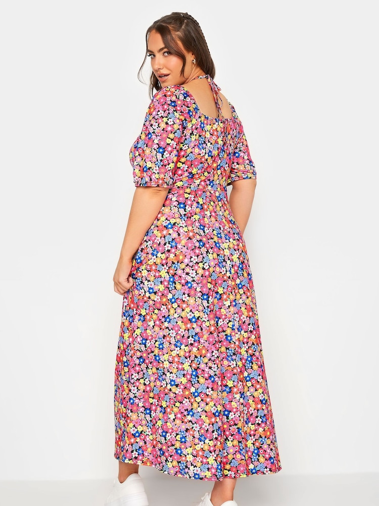 Vestido largo con lazo Limited de Yours Curve - Imagen 2 de 4