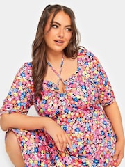 Vestido largo con lazo Limited de Yours Curve - Imagen 4 de 4